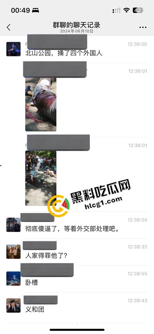 吉林四名外国教师公园参观被刺杀 凶手仍流落在外 现场血腥视频流出