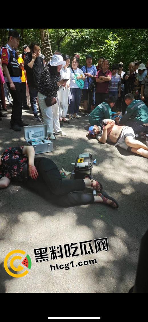 吉林四名外国教师公园参观被刺杀 凶手仍流落在外 现场血腥视频流出