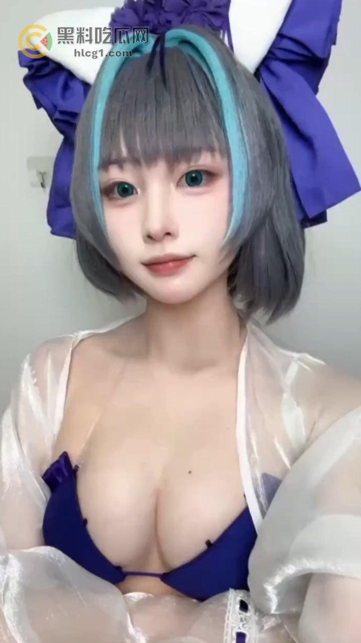 B站二次元网红若若不男大瓜!07年嫩妹钟若男私拍视频与金主亲密照曝光!