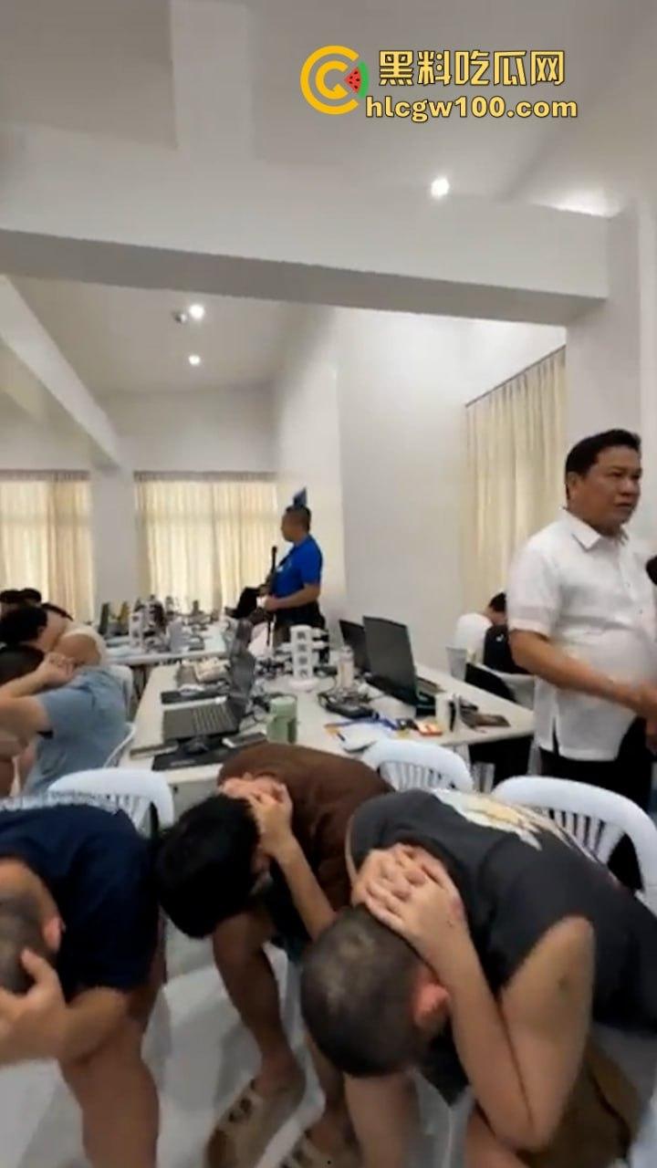 受明星被绑事件影响 菲律宾甲米地园区抓到电诈份子就地开新闻发布会 真会做事啊