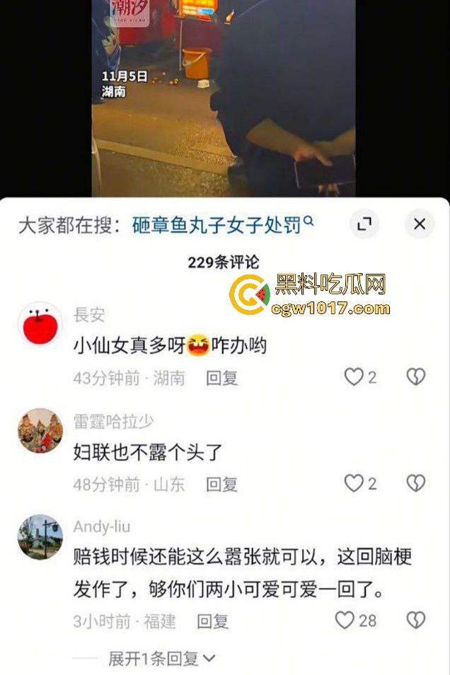 湖南大学城章鱼小丸子事件,两女子因出餐慢怒砸摊位,推倒七旬奶奶致脑梗,摊主儿子哭诉怒喷“泼妇蛮横”!