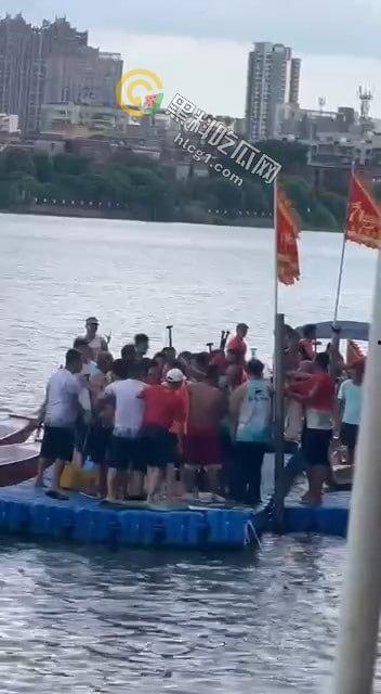 东莞高埗惊现神秘龙舟大战,竞技变身实战,究竟谁在操控背后?