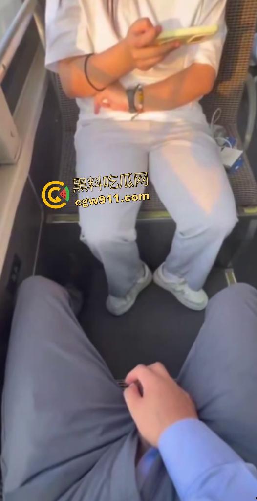 公交车惊现变态!露鸟大神对眼镜妹亮巨屌,她假装看手机实则偷录淫视频,晚上自慰有素材咯!