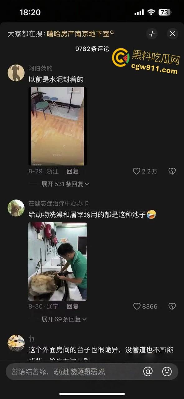 南京建邺区安民村某住宅,被房产中介发现地下室通道,建房期间正是1996年南京碎尸案,血腥味隐约飘密布水龙头!