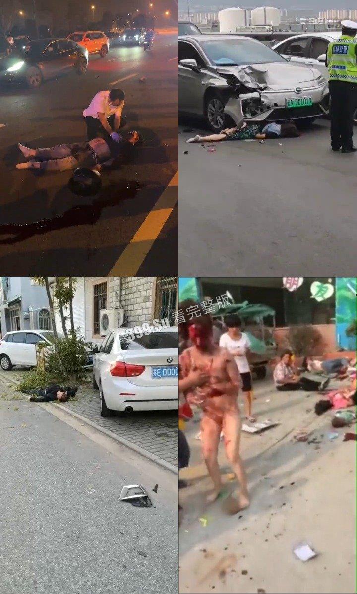 慎点！车祸现场合集，心理承受能力低的瓜友勿点，内有血腥场面（二）