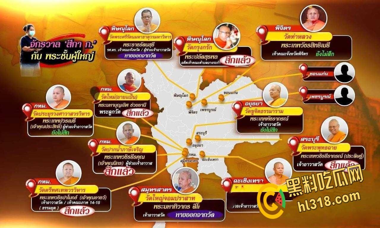 泰国版红姐【Golf】，专约高僧震撼整个泰国，女子与泰国高僧拍摄8万部照片，5600部视频勒索千万泰铢！