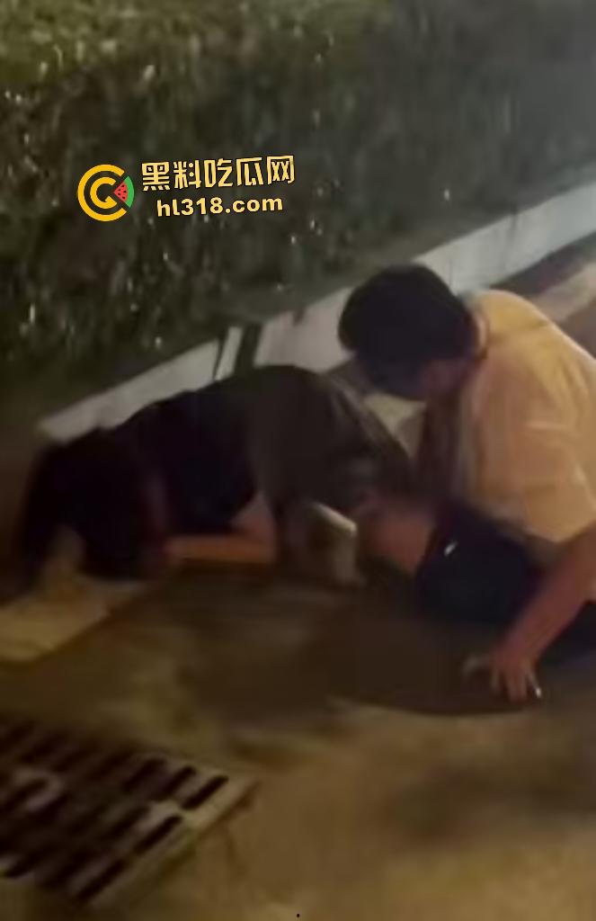 河南一女友出轨在马路边被男友狂扇巴掌,质问你凭什么把逼给他?还扒裤当场羞辱女友!