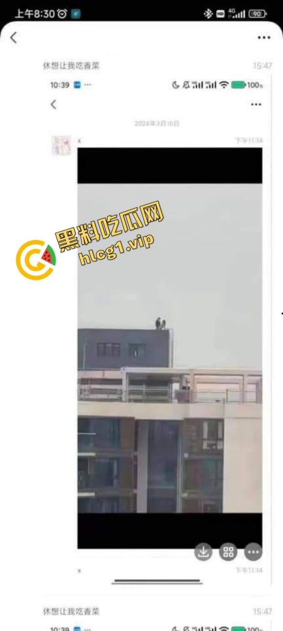 江苏无锡誉龙湖滨小区天台一对男女偷情约炮 男子后入式冲天炮 直接将爽翻天女子顶的坠楼死亡!