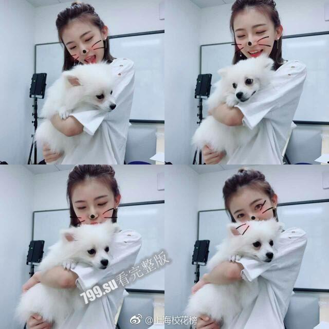 上海校花陈祎 上海师范大学 谢晋影视艺术学院 2015 级播音主持专业 性爱视频泄漏 表情极其销魂