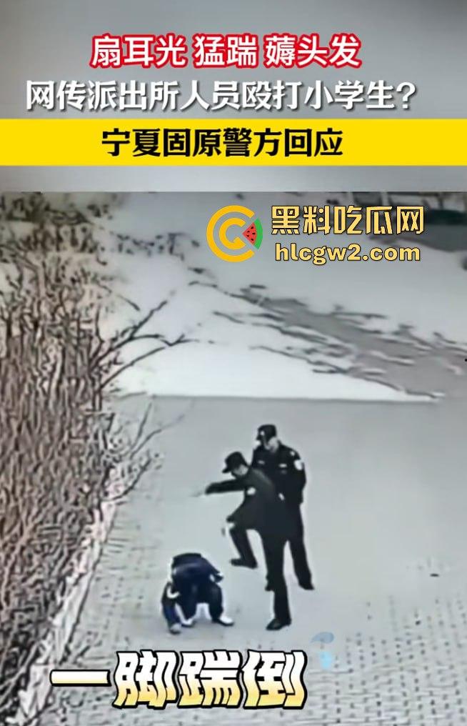 网传宁夏固原市张易镇派出所执法人员突然殴打12岁小学生 事件迎来反转 原来是霸凌惯犯,警察还打轻了!