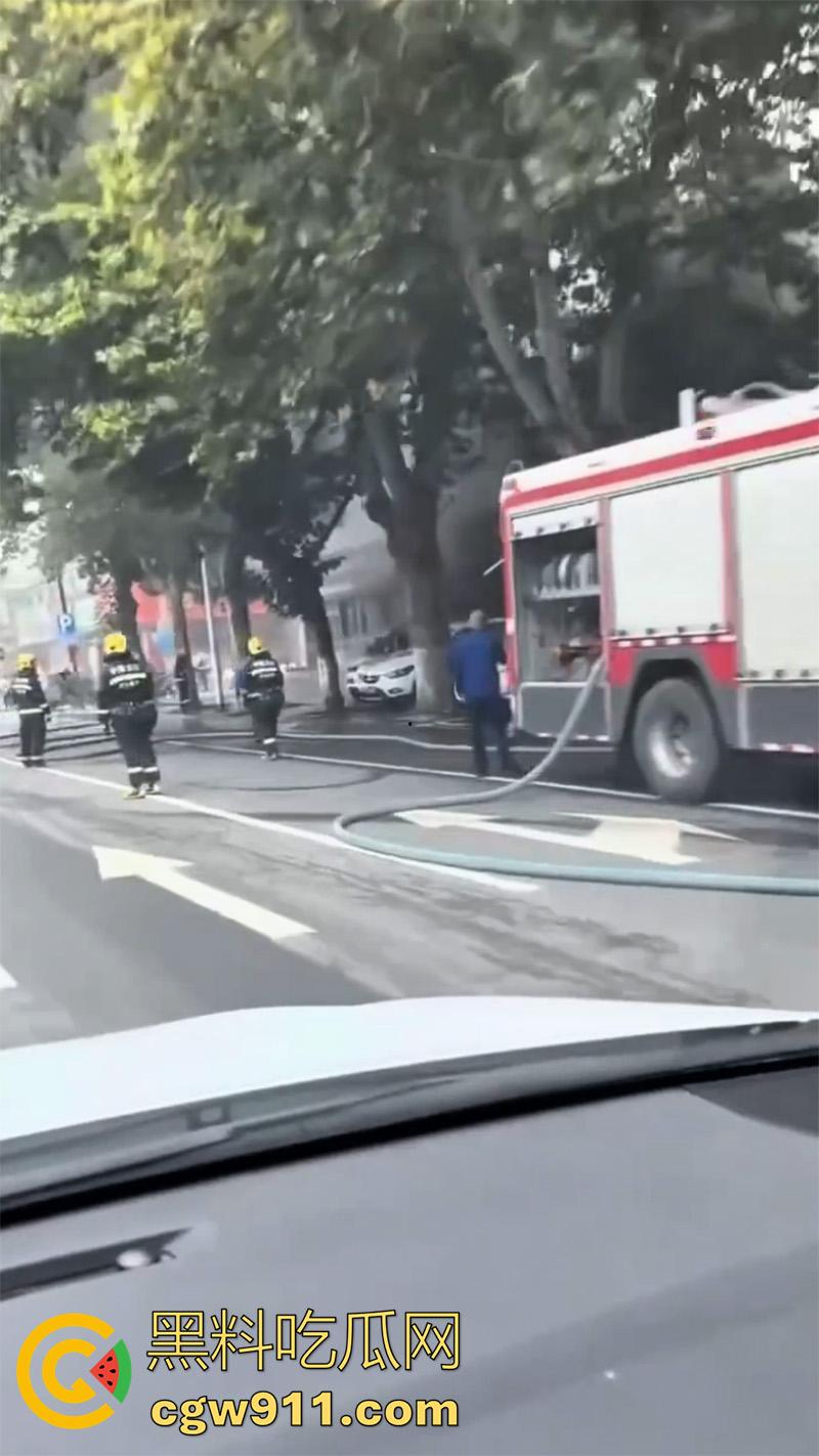 河北保定满城区玉川路,赵记果木烤鸭王突发火灾,看来店里是真材实料,的确是烤制出来的啊!