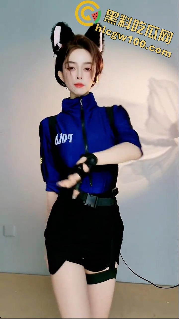 抖音反差婊【知洲】,榜一大哥定制骚舞,蕾丝丁字渔网袜,丰乳肥臀大骚逼