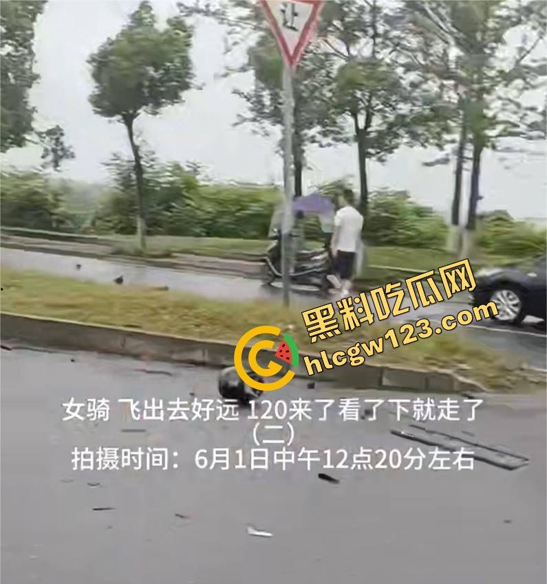 【小猪猪】骑出最后一程,益阳女骑士飞出数米,当场噶了她不飙了,我们也不敢看了!