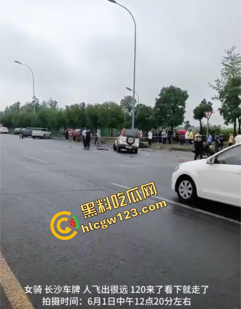 【小猪猪】骑出最后一程,益阳女骑士飞出数米,当场噶了她不飙了,我们也不敢看了!