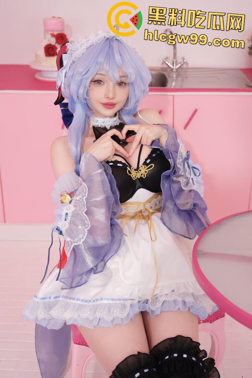 推特【HidoriRose】Cos原神甘雨!欧美淫娃极品E奶,肥臀白虎美鲍被后入