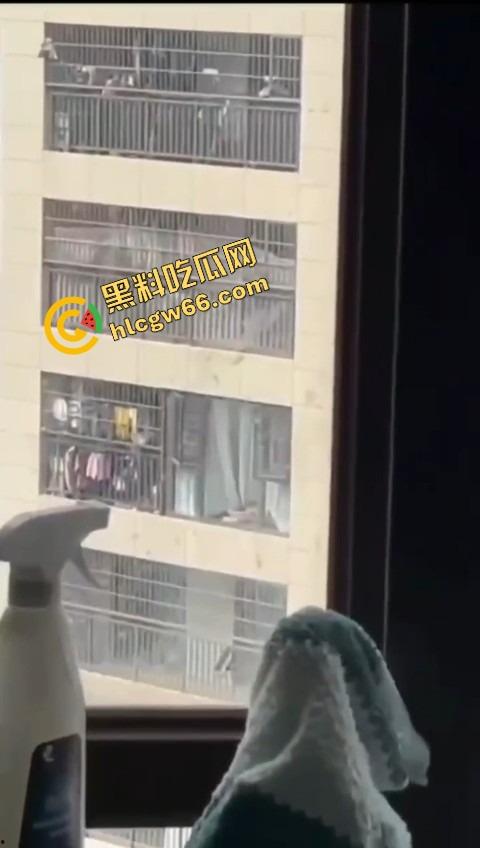 集美逆天操作,阳台晒鲍鱼不拉窗帘,白天晒鲍鱼,晚上老公就地现吃,主打一个鲜嫩刺激!