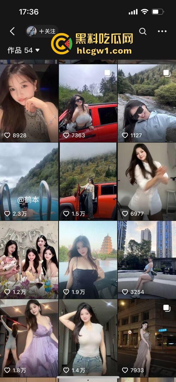 抖音三十万粉丝街拍网红【鹤本】与百万网红闺蜜【大漂亮】互爆猛料!爆出12分钟波涛汹涌裸聊视频!