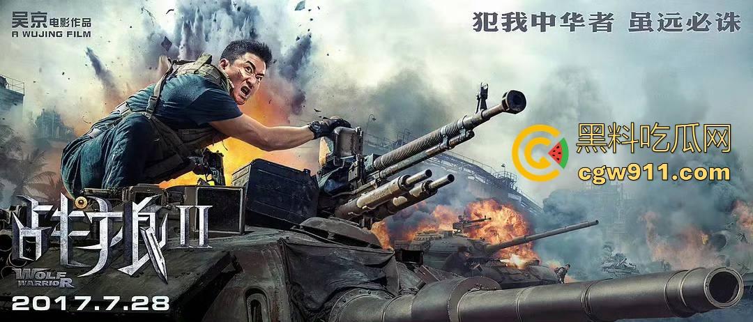 动作影视巨星【吴京】经典之作《战狼2》强势来袭！一部占了天时地利的成功的合格商业片。