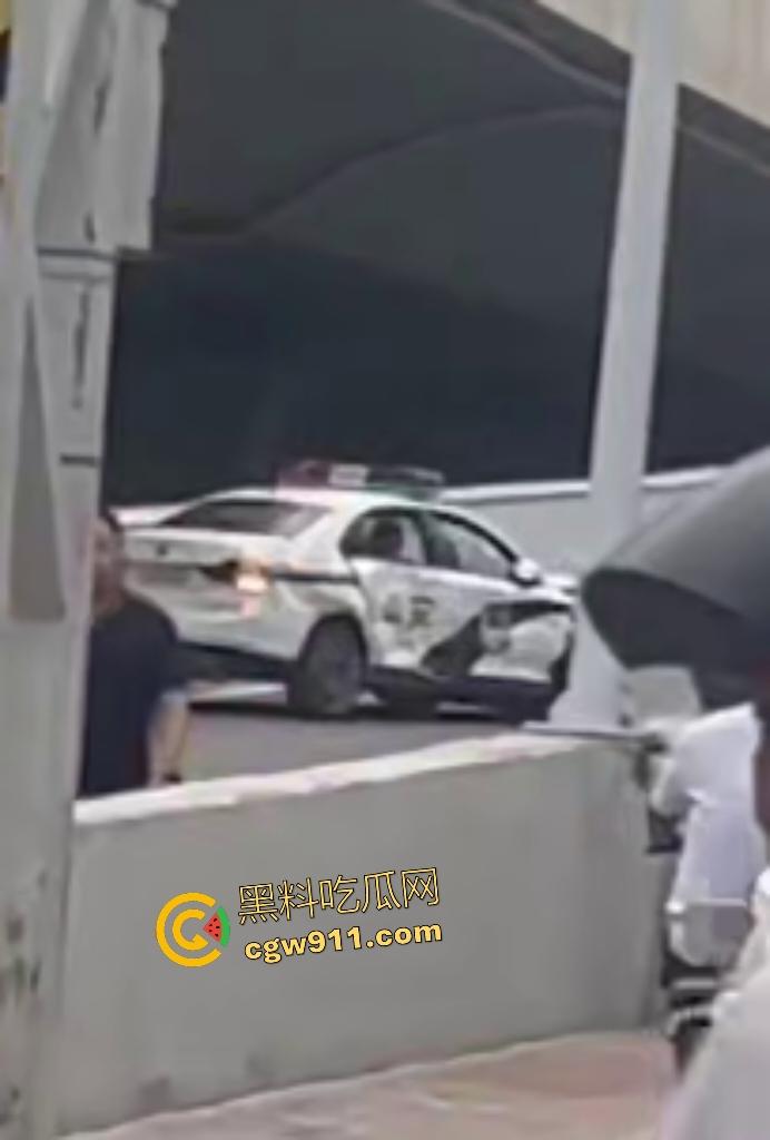 石家庄现实版侠盗飞车!欲跳桥自杀男子反转抢警车狂飙撞飞路人,警方围堵抓捕直接撞烂警车!